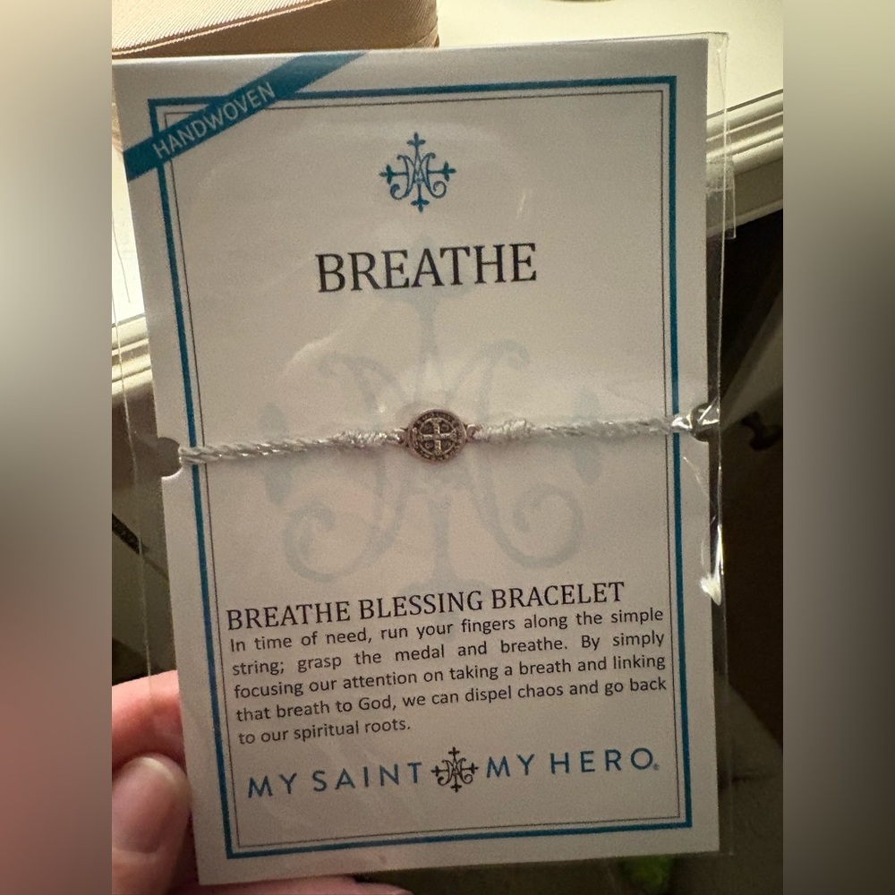 Breathe blessing bracelet